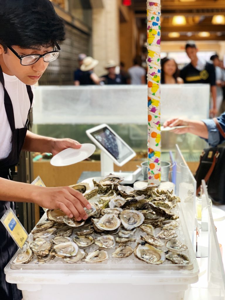 Ferry Building Farmers Market - Ostriche